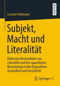 Immagine di copertina: Subjekt, Macht und Literalität 9783658330316