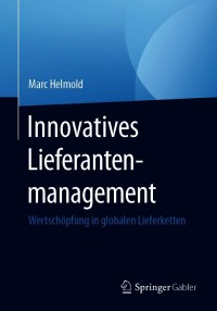 Cover image: Innovatives Lieferantenmanagement 9783658330590