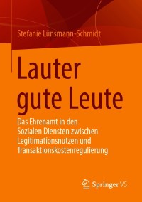 Cover image: Lauter gute Leute 9783658330972