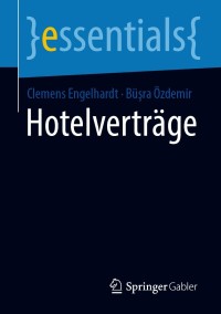 Cover image: Hotelverträge 9783658331320