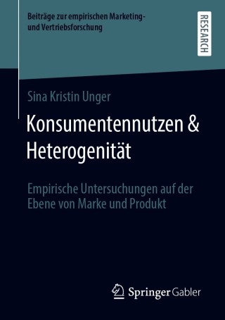 Titelbild: Konsumentennutzen & Heterogenität 9783658331603