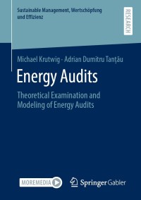 Cover image: Energy Audits 9783658331665