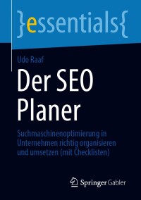 Cover image: Der SEO Planer 9783658331917