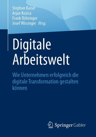 Imagen de portada: Digitale Arbeitswelt 9783658332235