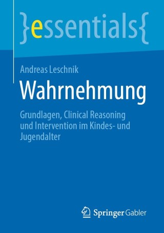 Imagen de portada: Wahrnehmung 9783658332785