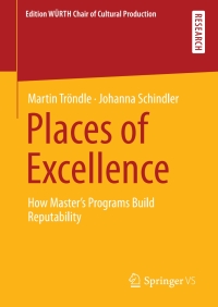 Cover image: Places of Excellence 9783658332822