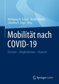 Imagen de portada: Mobilität nach COVID-19 9783658333072