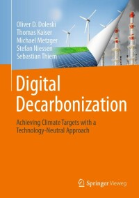 Titelbild: Digital Decarbonization 9783658333294