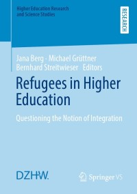 Titelbild: Refugees in Higher Education 9783658333379