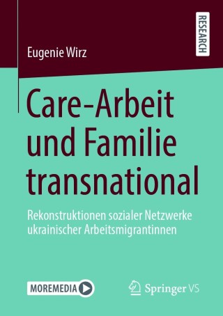 Cover image: Care-Arbeit und Familie transnational 9783658333485