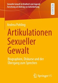 Immagine di copertina: Artikulationen Sexueller Gewalt 9783658333560