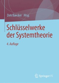 Imagen de portada: Schlüsselwerke der Systemtheorie 4th edition 9783658334147