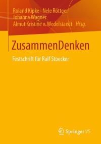 Cover image: ZusammenDenken 9783658334635