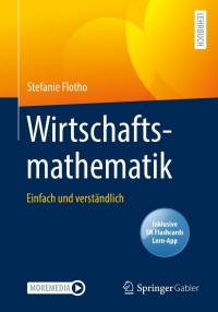 Cover image: Wirtschaftsmathematik 9783658335168