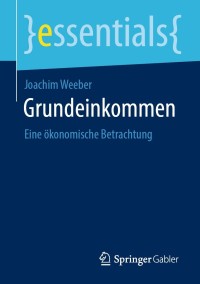 Cover image: Grundeinkommen 9783658335625