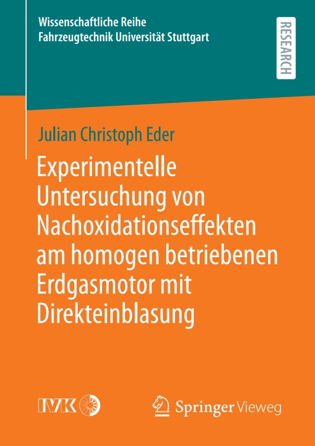 Experimentelle Untersuchung von Nachoxidationseffekten am homogen betriebenen Erdgasmotor mit Direkteinblasung