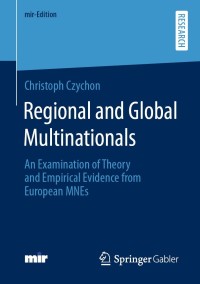 Cover image: Regional and Global Multinationals 9783658337360