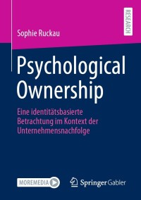 Cover image: Psychological Ownership 9783658337940