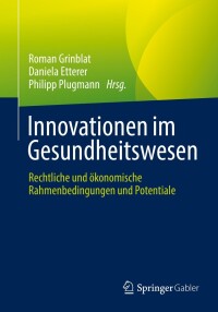 Imagen de portada: Innovationen im Gesundheitswesen 9783658338008