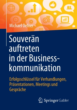 Cover image: Souverän auftreten in der Businesskommunikation 9783658338954
