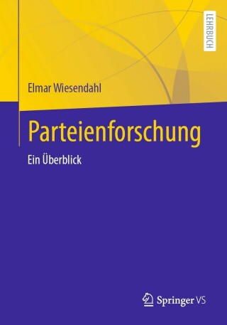 Omslagafbeelding: Parteienforschung 9783658338992