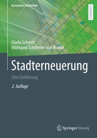 Imagen de portada: Stadterneuerung 2nd edition 9783658339500
