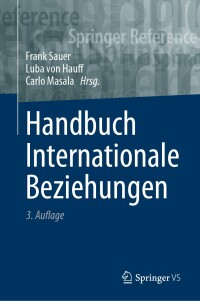 Immagine di copertina: Handbuch Internationale Beziehungen 3rd edition 9783658339524