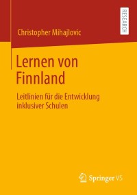 Imagen de portada: Lernen von Finnland 9783658339555