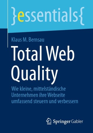 Cover image: Total Web Quality 9783658339579