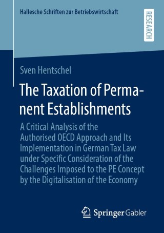Cover image: The Taxation of Permanent Establishments 9783658339999