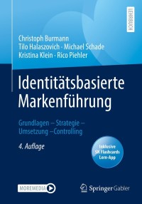Cover image: Identitätsbasierte Markenführung 4th edition 9783658340681