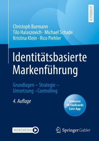 Omslagafbeelding: Identitätsbasierte Markenführung 4th edition 9783658340681