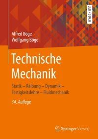 Cover image: Technische Mechanik 34th edition 9783658341534