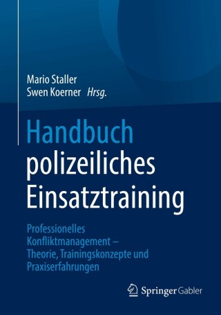 Cover image: Handbuch polizeiliches Einsatztraining 9783658341572