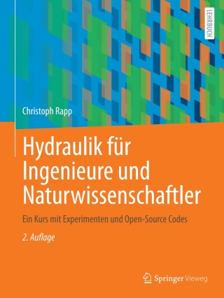 Titelbild: Hydraulik für Ingenieure und Naturwissenschaftler 2nd edition 9783658341718