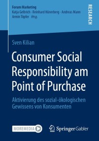 Cover image: Consumer Social Responsibility am Point of Purchase 9783658342340