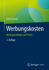 صورة الغلاف: Werbungskosten 3rd edition 9783658342883