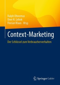 Cover image: Context-Marketing 9783658342906