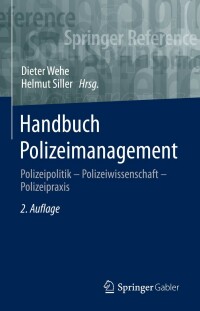 Cover image: Handbuch Polizeimanagement 2nd edition 9783658343873