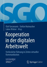 Cover image: Kooperation in der digitalen Arbeitswelt 9783658344962