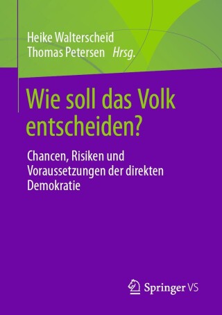 Cover image: Wie soll das Volk entscheiden? 9783658345358