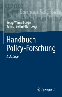 Imagen de portada: Handbuch Policy-Forschung 2nd edition 9783658345594