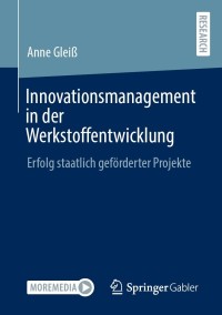 Titelbild: Innovationsmanagement in der Werkstoffentwicklung 9783658346898