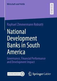 Cover image: National Development Banks in South America 9783658347277