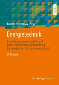 صورة الغلاف: Energietechnik 9th edition 9783658348304