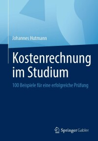 Cover image: Kostenrechnung im Studium 9783658348489