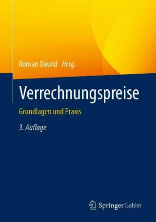 表紙画像: Verrechnungspreise 3rd edition 9783658348564