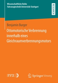 Cover image: Ottomotorische Verbrennung innerhalb eines Gleichraumverbrennungsmotors 9783658349226