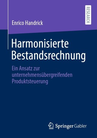 Imagen de portada: Harmonisierte Bestandsrechnung 9783658349332