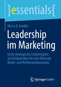 Cover image: Leadership im Marketing 9783658349868